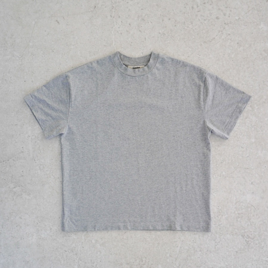 Signature Blank T-Shirt: Marle Grey
