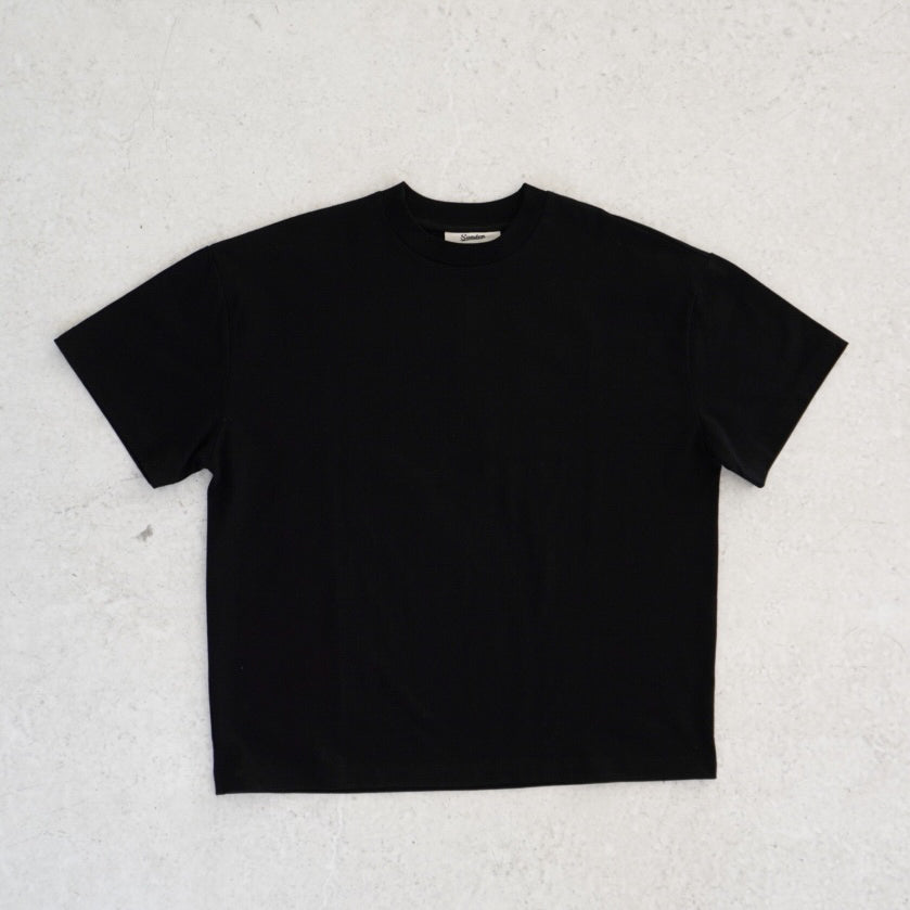 Signature Blank T-Shirt: Black