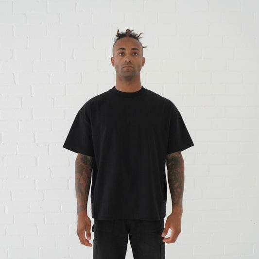 Signature Blank T-Shirt: Black